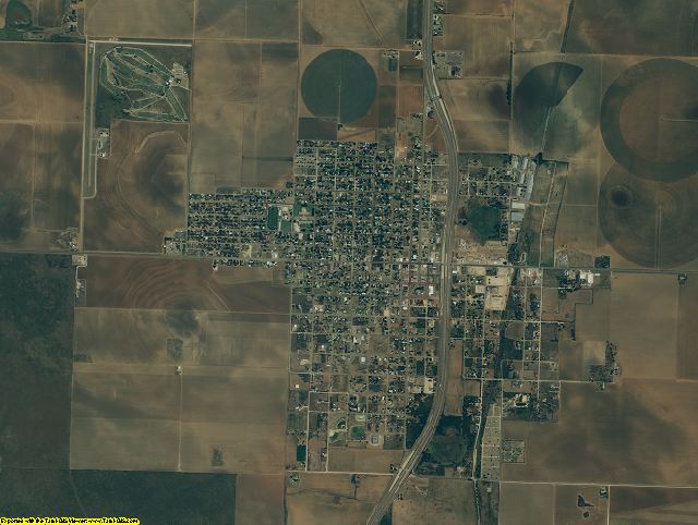 Lynn County, Texas aerial photography