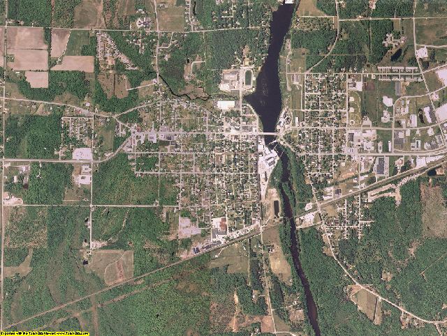 Marinette County, Wisconsin aerial photography