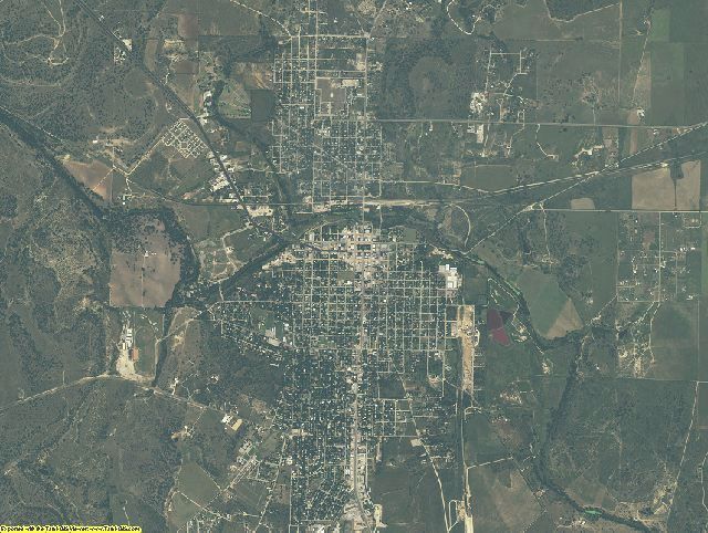 McCulloch County, Texas aerial photography