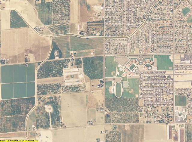 Merced County, California aerial photography