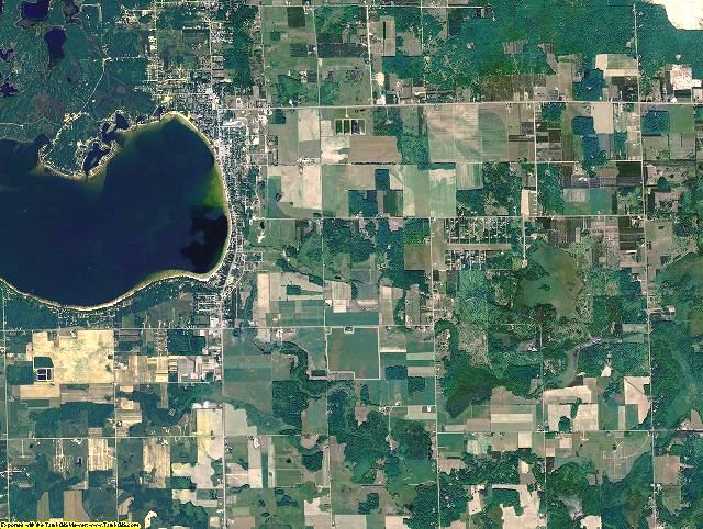 Missaukee County, Michigan aerial photography