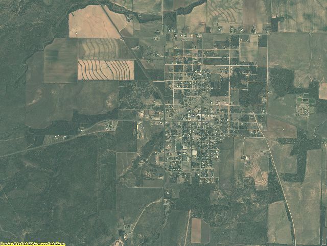 Motley County, Texas aerial photography