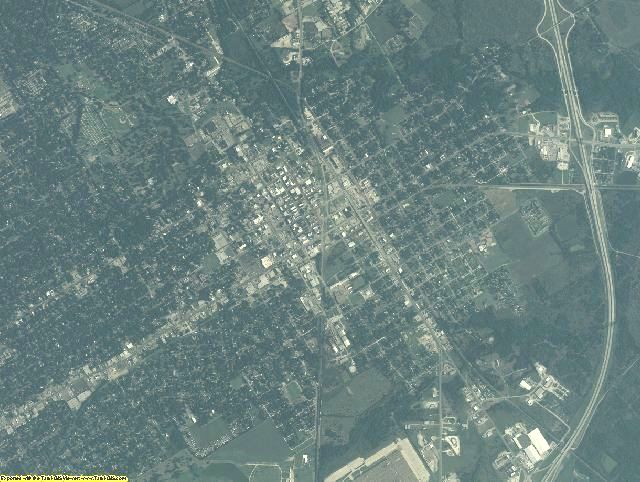 Navarro County, Texas aerial photography