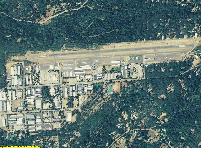 Nevada County, California aerial photography