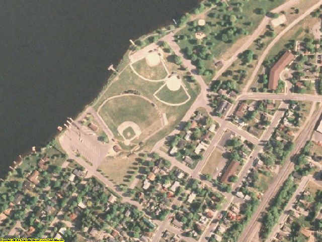 Oneida County, WI aerial photography detail