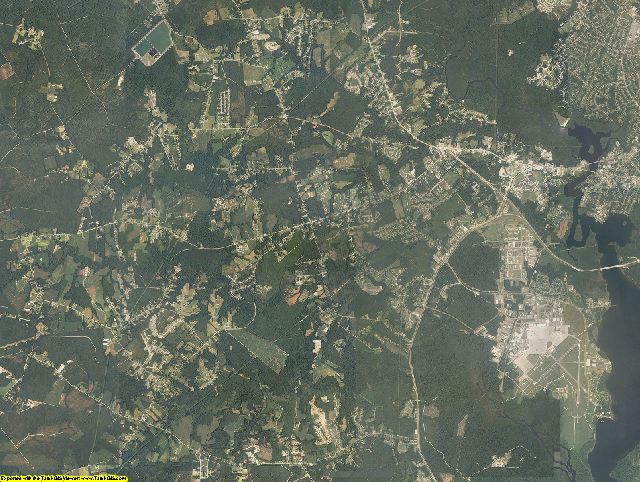 Onslow County, North Carolina aerial photography