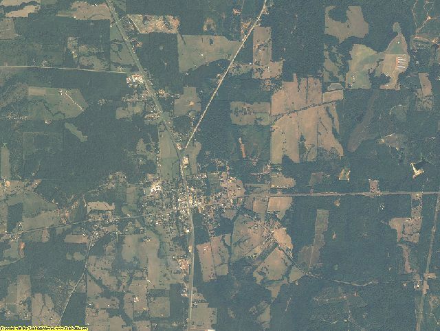 Rusk County, Texas aerial photography