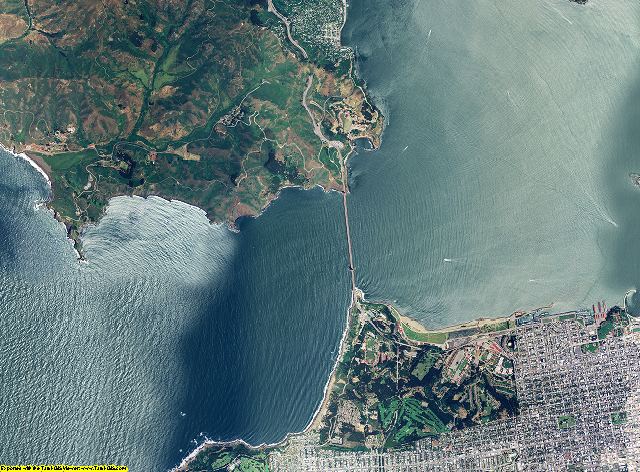 San Francisco County, California aerial photography