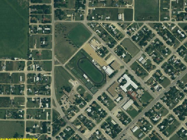 Schleicher County, TX aerial photography detail