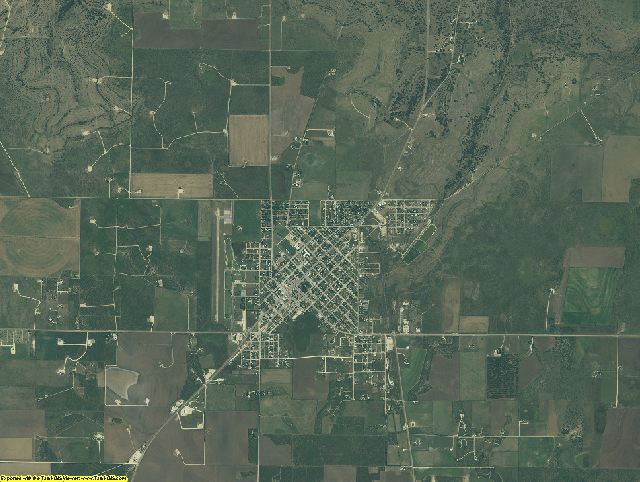 Schleicher County, Texas aerial photography