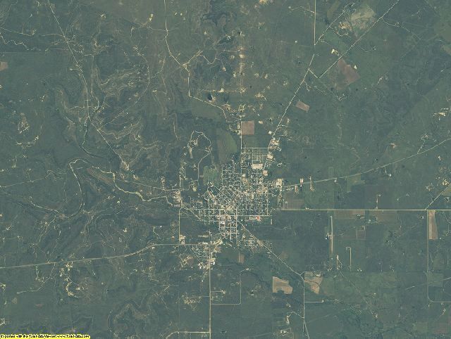 Shackelford County, Texas aerial photography