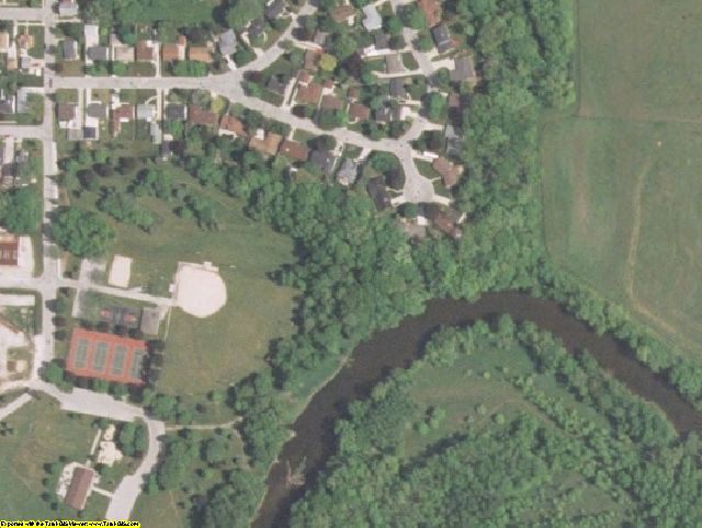 Sheboygan County, WI aerial photography detail