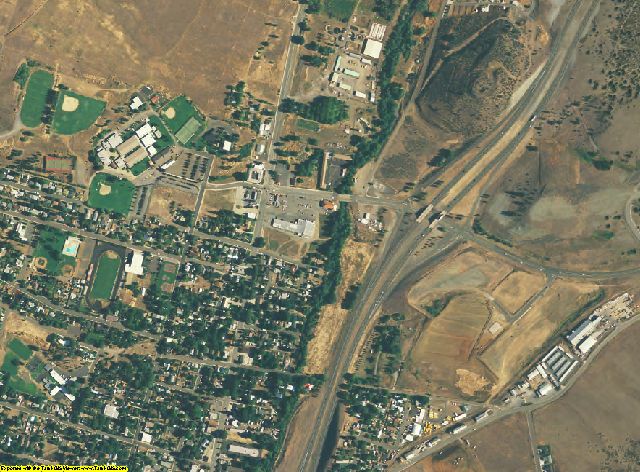 Siskiyou County, California aerial photography