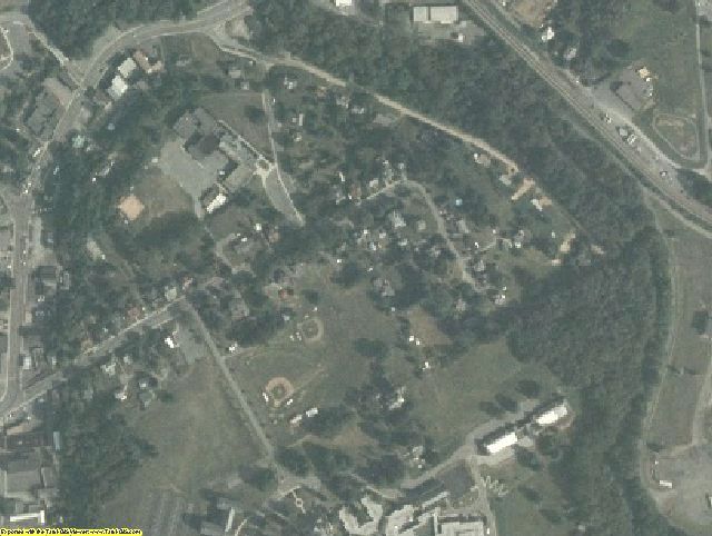 Smyth County, VA aerial photography detail