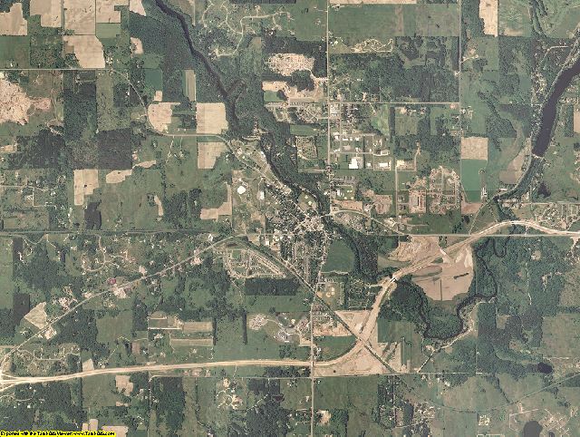 St. Croix County, Wisconsin aerial photography