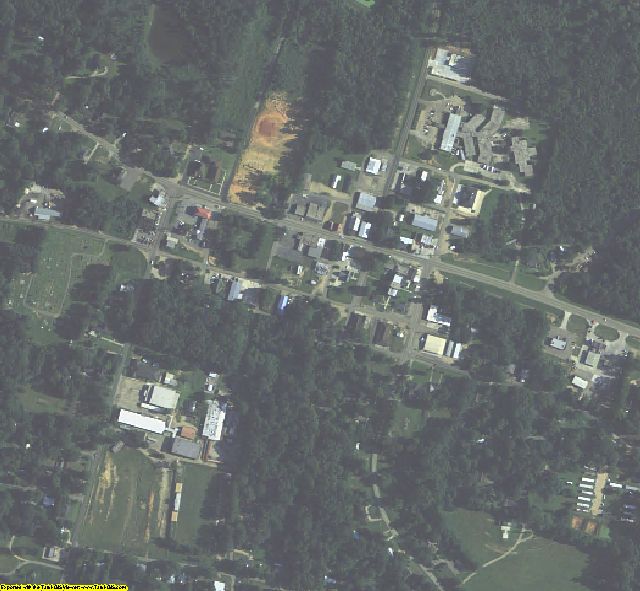 St. Helena County, LA aerial photography detail