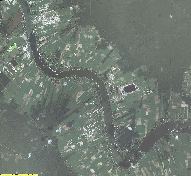 St. James County, Louisiana aerial photography