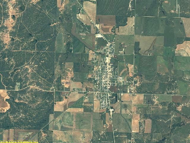 Stonewall County, Texas aerial photography