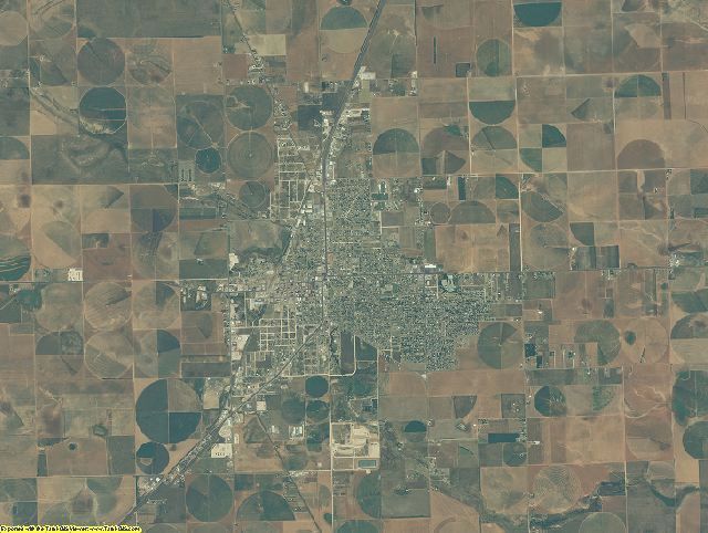 Terry County, Texas aerial photography