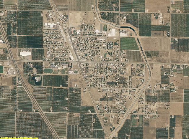 Tulare County, California aerial photography