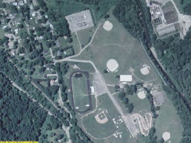 Venango County, PA aerial photography detail
