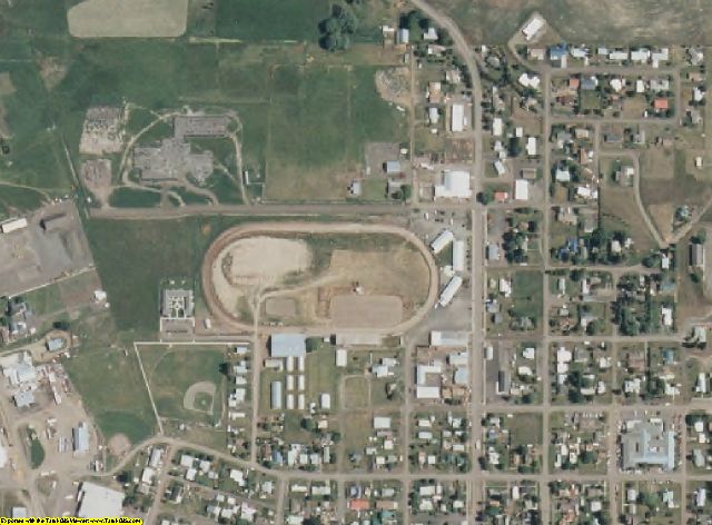 Wallowa County, OR aerial photography detail