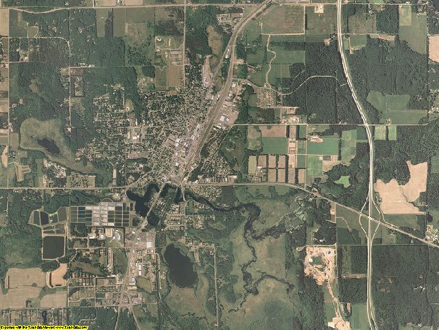 Washburn County, Wisconsin aerial photography