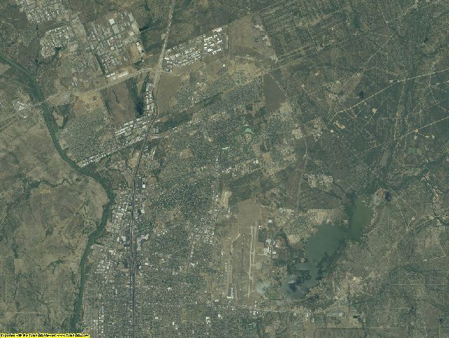 Webb County, Texas aerial photography