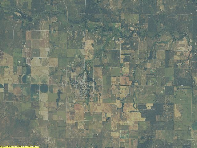 Wheeler County, Texas aerial photography