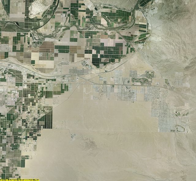 Yuma County, Arizona aerial photography