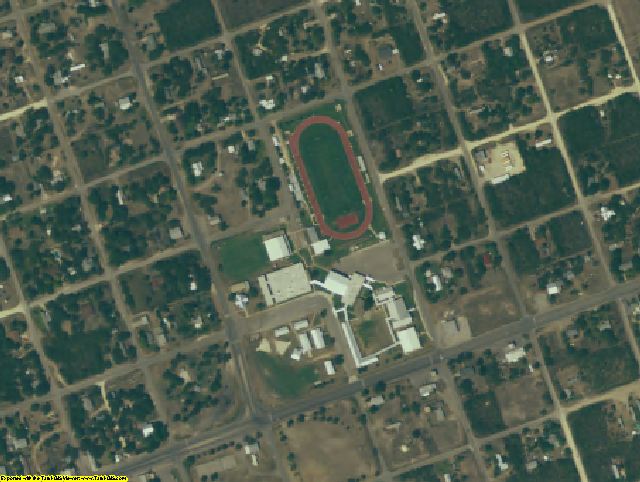 Zavala County, TX aerial photography detail