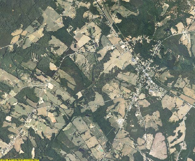 Abbeville County, South Carolina aerial photography
