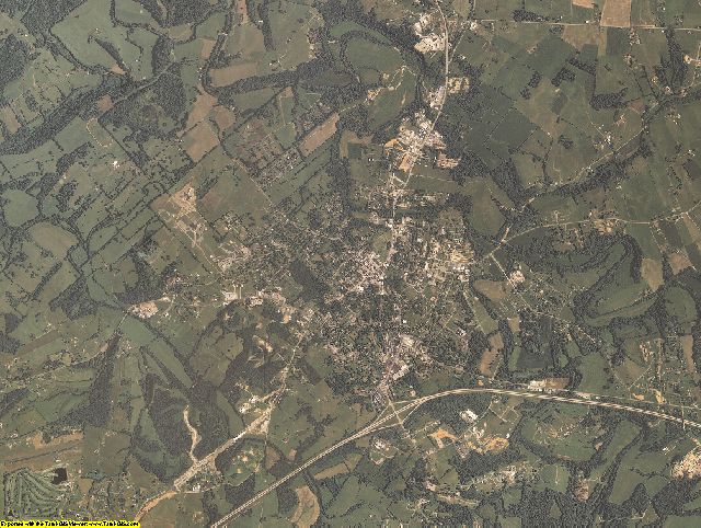 Adair County, Kentucky aerial photography