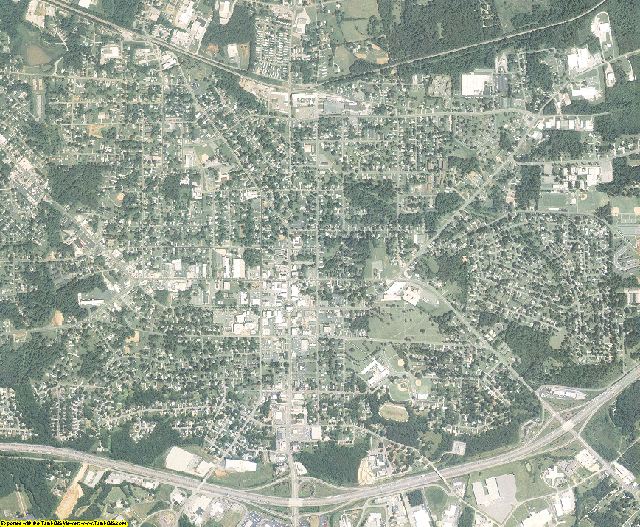 Alamance County, North Carolina aerial photography