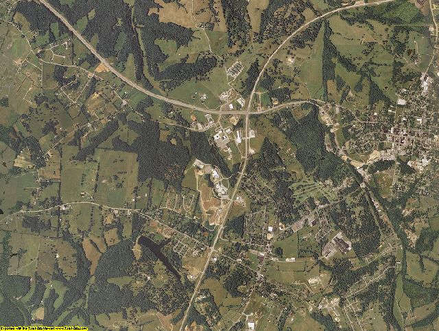 Allen County, Kentucky aerial photography