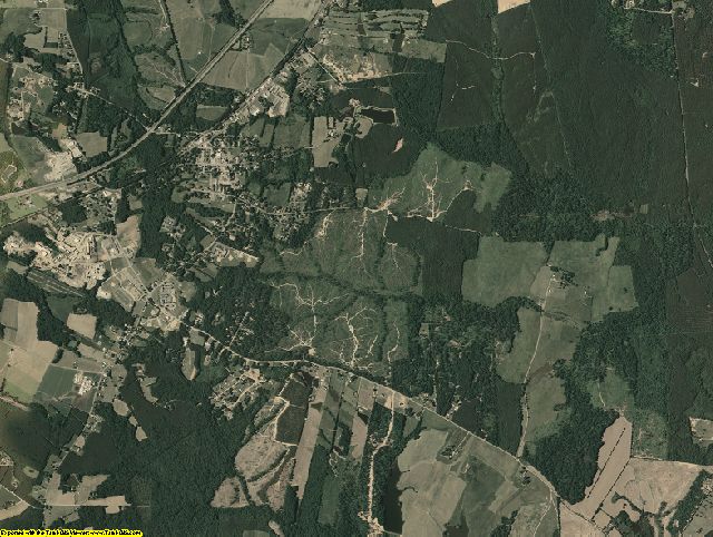 Amelia County, Virginia aerial photography