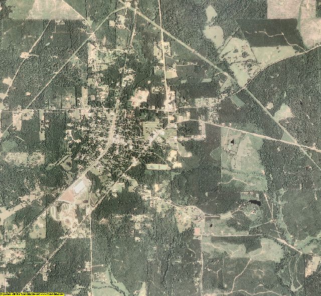 Amite County, Mississippi aerial photography