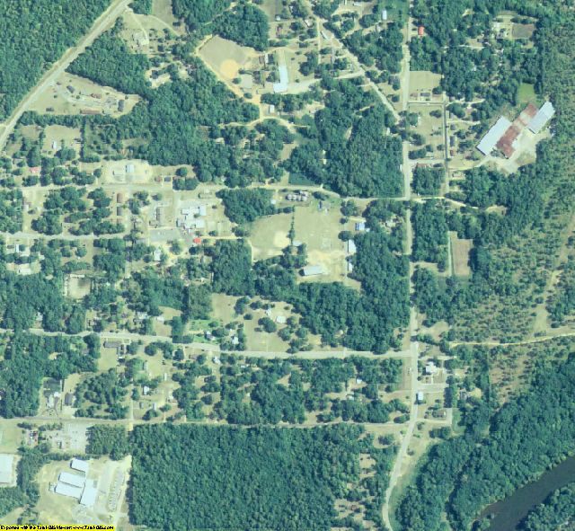 Baker County, GA aerial photography detail