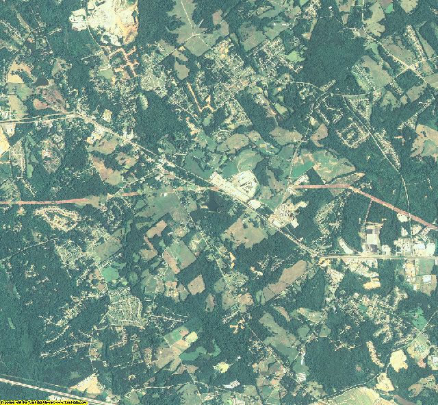 Barrow County, Georgia aerial photography