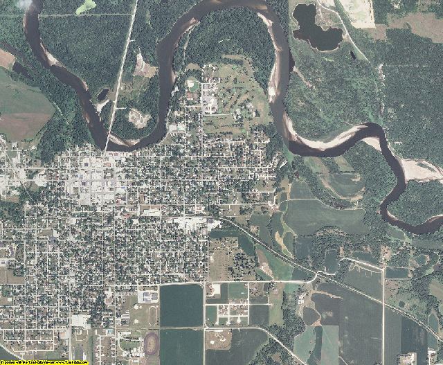 Benton County, Iowa aerial photography