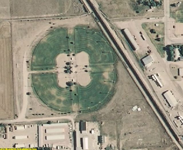 Box Butte County, NE aerial photography detail