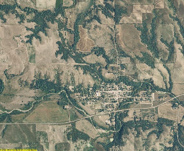 Boyd County, Nebraska aerial photography