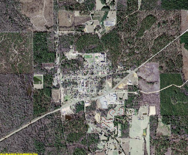 Bradley County, Arkansas aerial photography