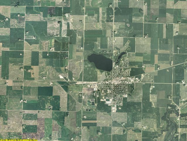 Brown County, Minnesota aerial photography