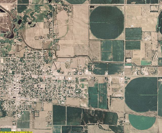 Brown County, Nebraska aerial photography