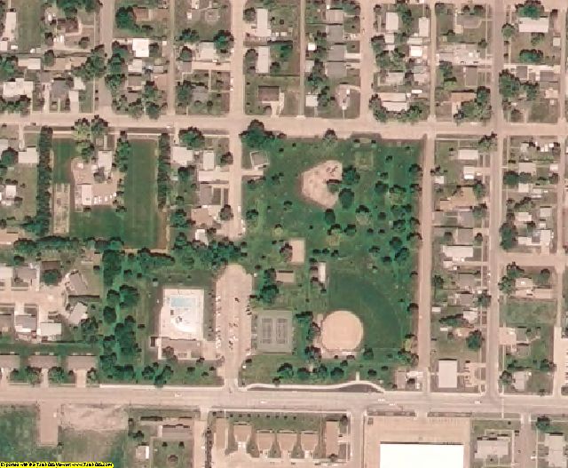 Buffalo County, NE aerial photography detail