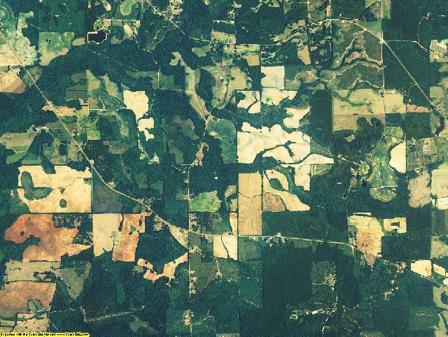 Butler County, Alabama aerial photography