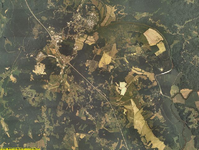 Butler County, Kentucky aerial photography