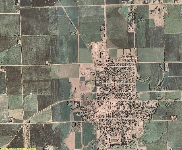 Butler County, Nebraska aerial photography