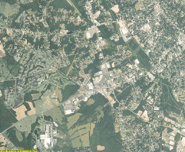 Cabarrus County, North Carolina aerial photography